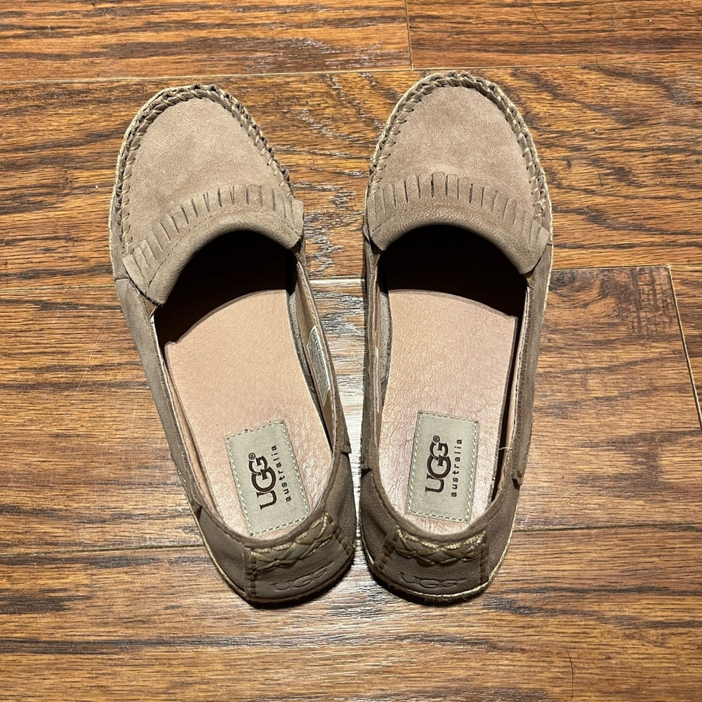 UGG suede fringe flats 6